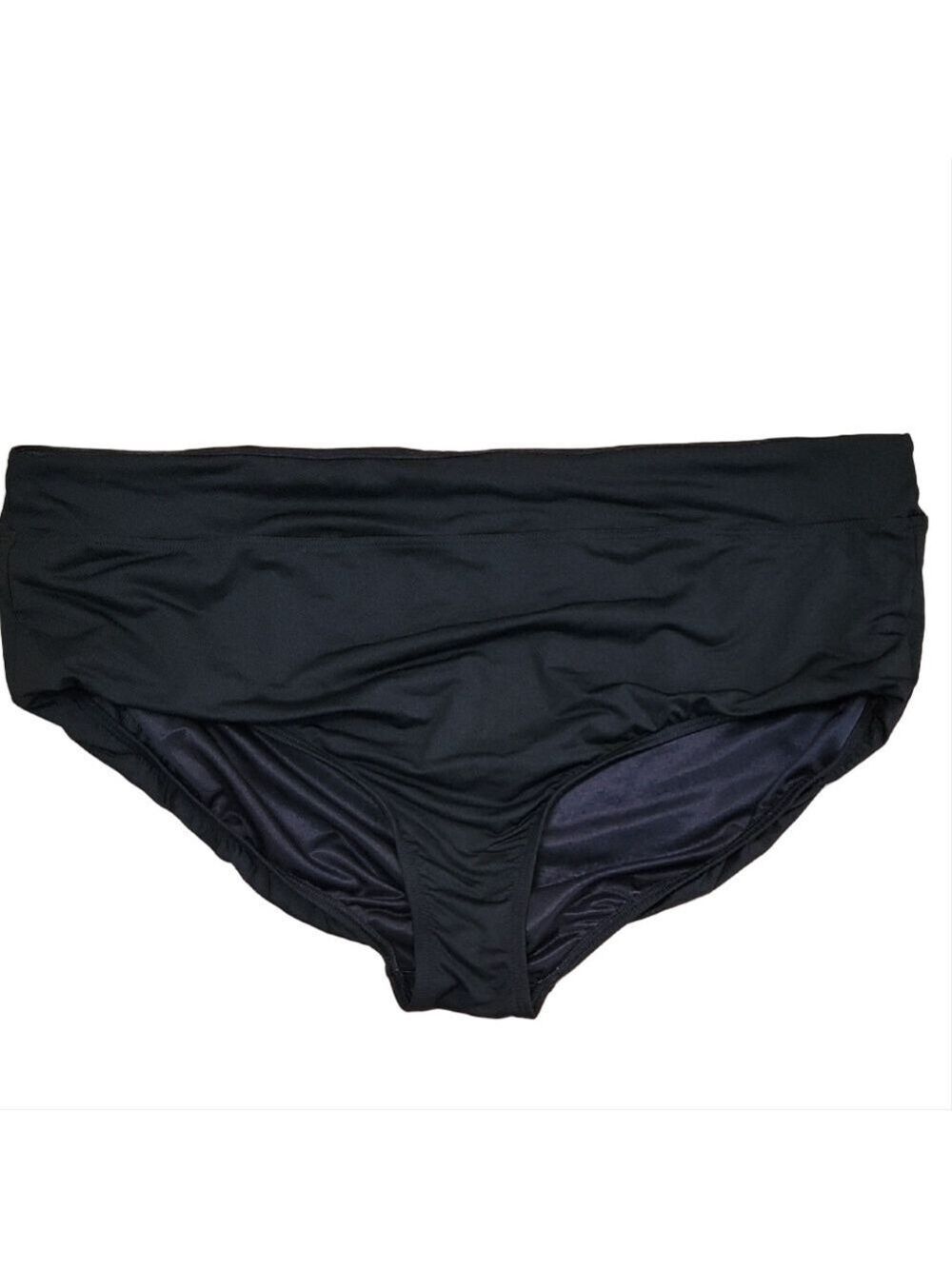 Lands' End Women's Plus Size High Waisted Bikini Bottoms Size 24W EUC